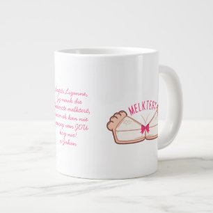 Personalized MELKTERT Afrikaanse Boeremeisie Large Coffee Mug