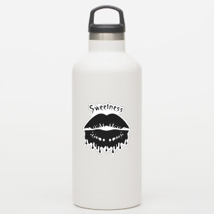 Personalized Melting Black Lips
