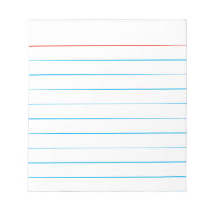Personalized Memo Pad with Business Lines