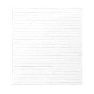 Personalized Memo Pad with Business Lines
