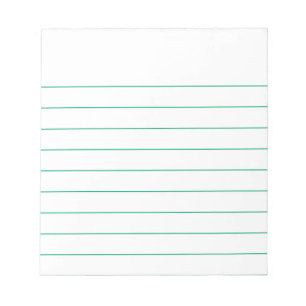 Personalized Memo Pad with Business Lines