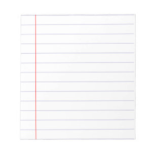 Personalized Memo Pad with Business Lines