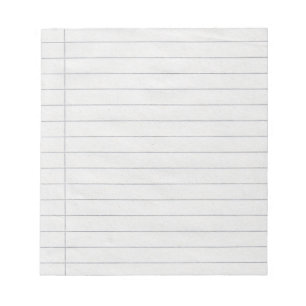 Personalized Memo Pad with Business Lines