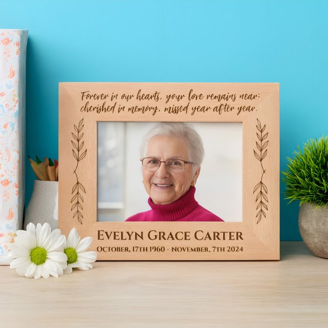 Personalized Memorial Custom Name Remembrance  Etched Frames (Creator Uploaded)