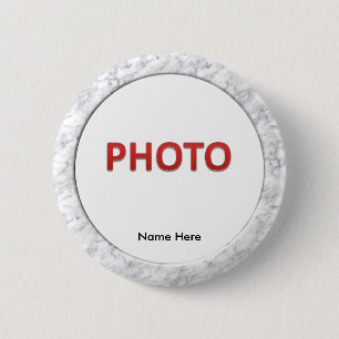 Personalized Memorial Photo 2 Inch Round Button