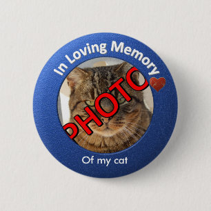 Personalized Memorial Photo 2 Inch Round Button