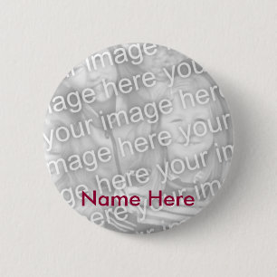 Personalized Memorial Photo Button
