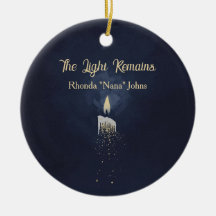 Personalized Memorial Photo Ornament