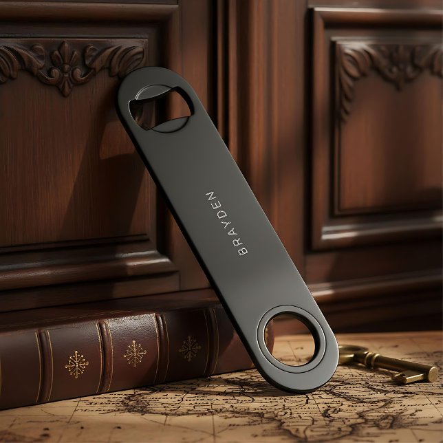 Personalized  men gifts speed bottle opener name (Creator Uploaded)