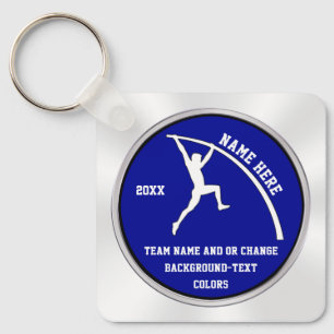 Personalized Men's Cheap, Pole Vaulting Gifts, Keychain