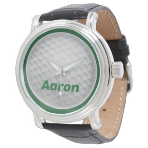 Personalized Mens Golf Golfing Watch Gift