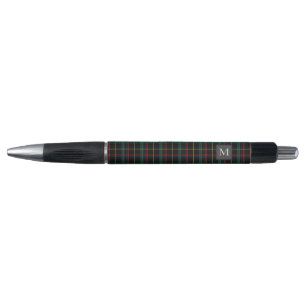 Personalized Men's Tartan Monogram Businessman's Pen