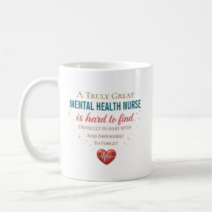 Personalized Mental Health Nurse Appreciation  Coffee Mug
