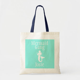Personalized Mermaid Gang Tote