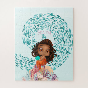Personalized Mermaid Jigsaw Puzzle