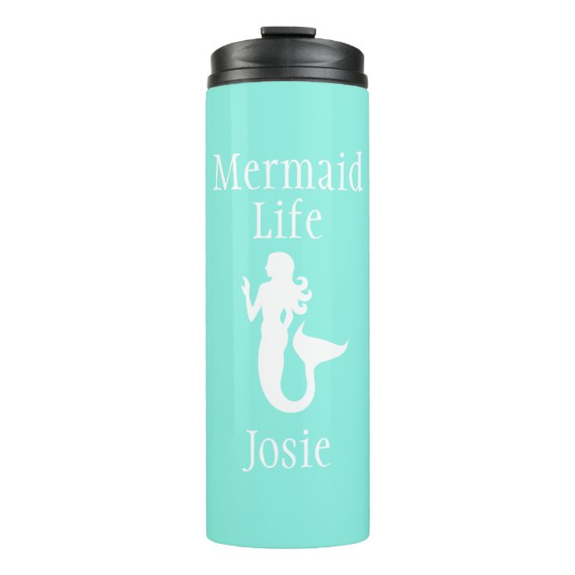 Personalized Mermaid Life Tumbler (Front)