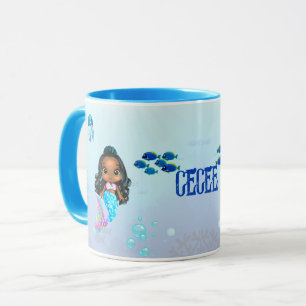 Personalized Mermaid  Mug