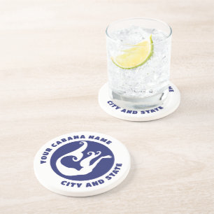 Personalized Mermaid Round Coasters
