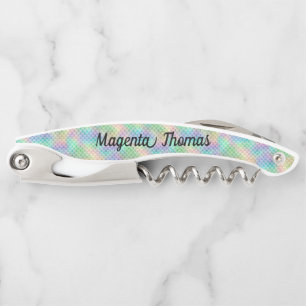 Personalized Mermaid Scale Corkscrew