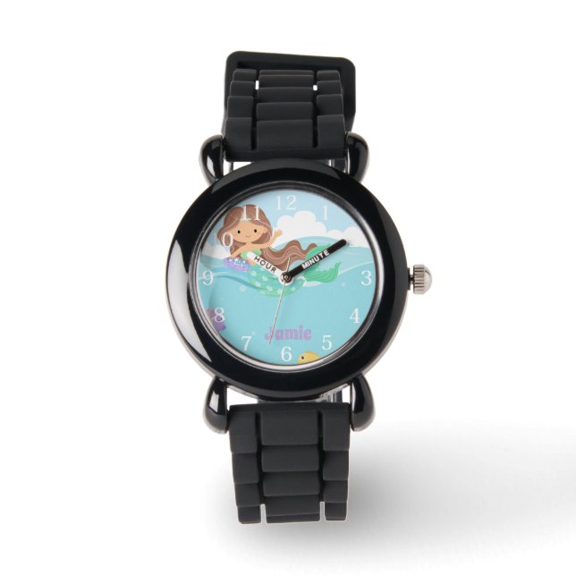 Personalized Mermaid  Watch (Front)