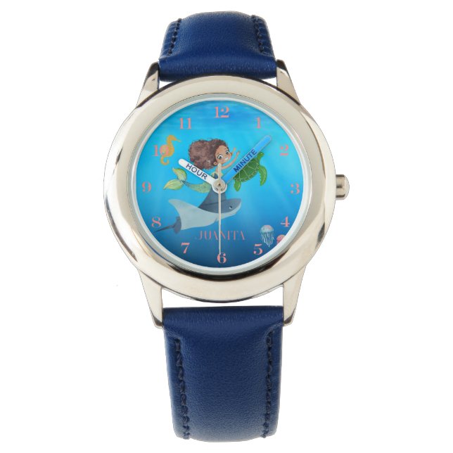 Personalized Mermaid  Watch (Front)