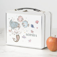 Personalized Mermaid Watercolor