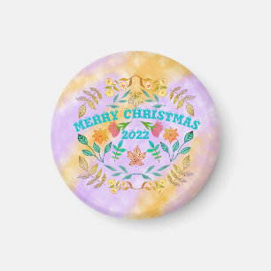 PERSONALIZED MERRY CHRISTMAS 20XX MAGNET