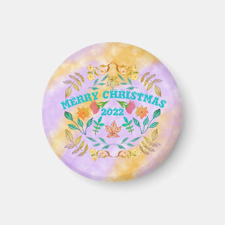 PERSONALIZED MERRY CHRISTMAS 20XX MAGNET