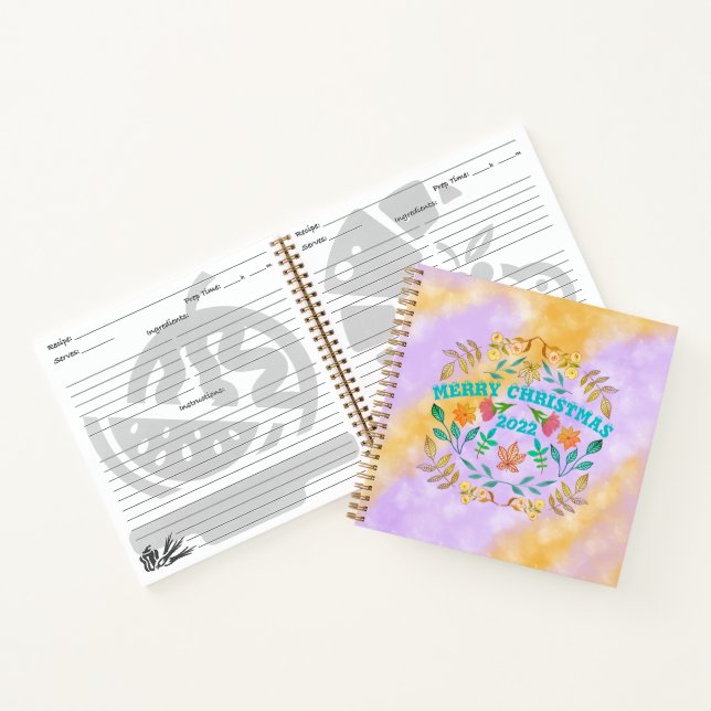 PERSONALIZED MERRY CHRISTMAS 20XX NOTEBOOK (Inside)