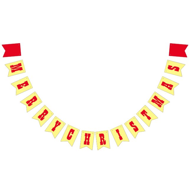 PERSONALIZED MERRY CHRISTMAS BANNER (All)