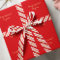 Personalized Merry Christmas Candy Cane Stripes