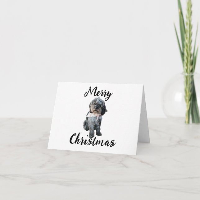 Personalized Merry Christmas Card (Front)