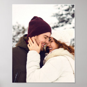 Personalized Merry Christmas Family Photo Poster