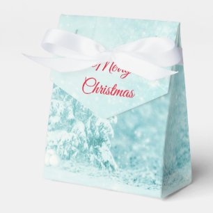 Personalized Merry Christmas Favor Box