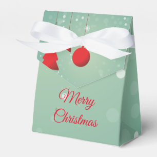 Personalized Merry Christmas Favor Box