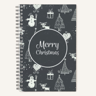 Personalized Merry Christmas Gifts Notebook
