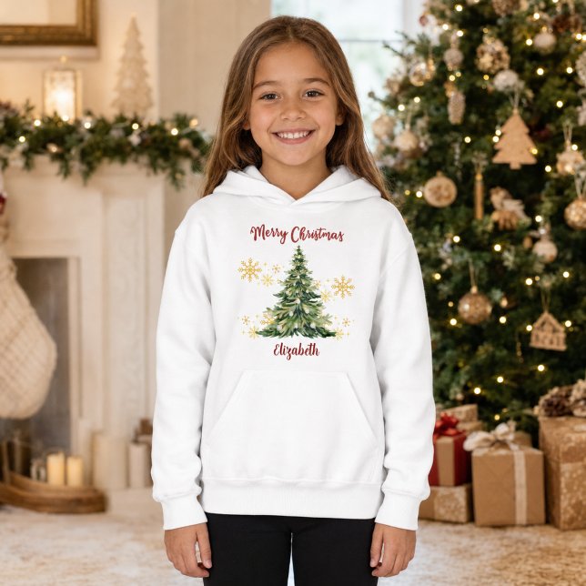 Personalized Merry Christmas Tree Kids’  (Creator Uploaded)