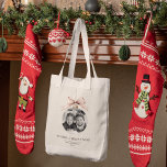 "Personalized Merry Christmas with Photo  Tote Bag<br><div class="desc">"Celebrate the season with this Personalized Merry Christmas Tote Bag, featuring your custom photo. This versatile and festive bag is perfect for holiday shopping, gift-giving, or daily use. Add a special photo to make it a unique and thoughtful gift that friends and family will cherish throughout the holiday season and...</div>