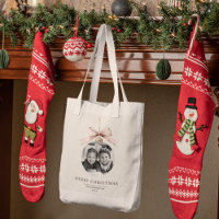 "Personalized Merry Christmas with Photo 