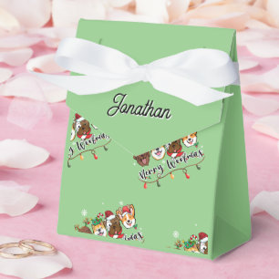 Personalized Merry Woofmas Favour Box