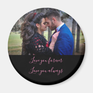 Personalized Message and Photo Love Magnet