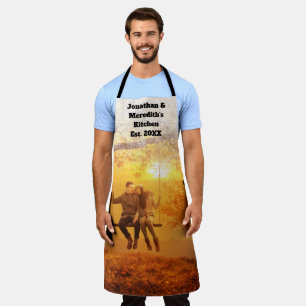 Personalized Message Custom Photo Apron