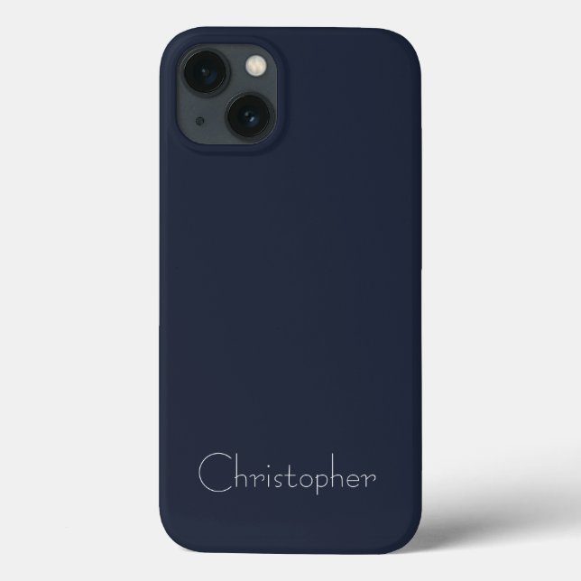 Personalized Metallic blue titanium Radial Texture Case-Mate iPhone Case (Back)