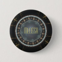 Personalized Metallic Ornate Steampunk Fractal