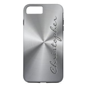 Personalized Metallic Radial Texture Case-Mate iPhone Case