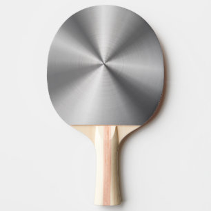 Personalized Metallic Radial Texture Ping Pong Paddle