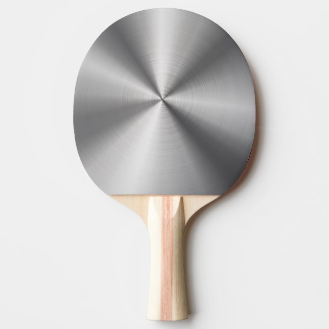 Personalized Metallic Radial Texture Ping Pong Paddle (Front)
