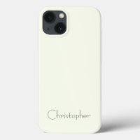 Personalized Metallic White Titanium Radial Textur