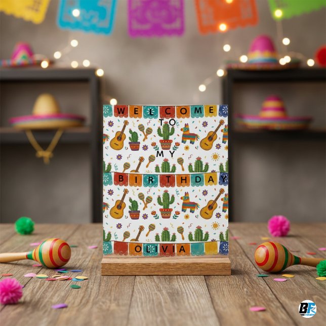 Personalized Mexican Fiesta Birthday (Créateur téléchargé)