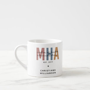 Personalized MHA Master of Health Administration Espresso Cup